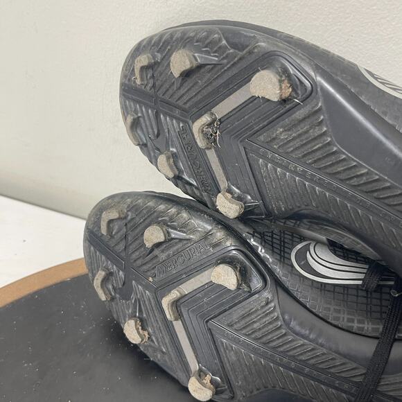 Nike Mercurial Vapor 15 Academy Soccer Cleats Youth US 4.5Y Black White FG - Picture 10 of 13